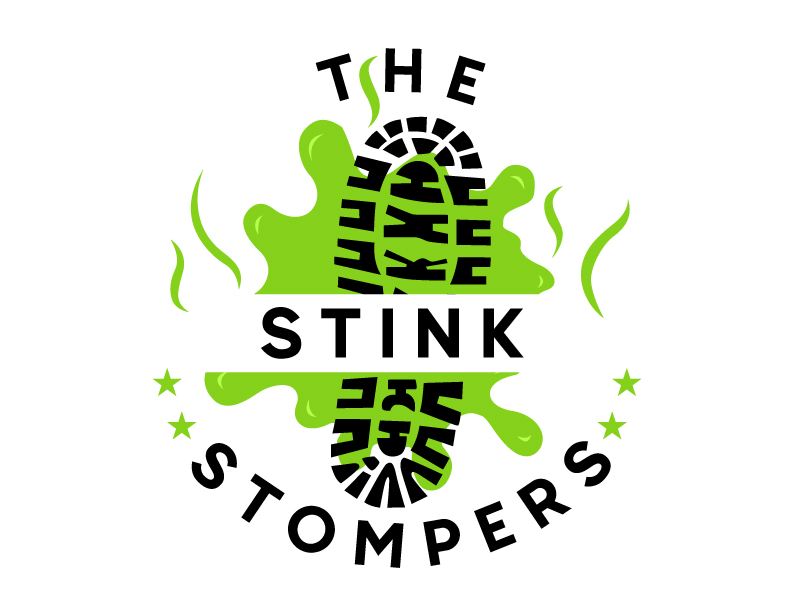 THE STINK STOMPERS logo design by uttam