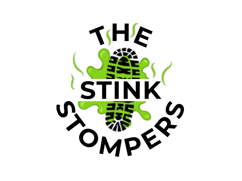 THE STINK STOMPERS logo design by careem