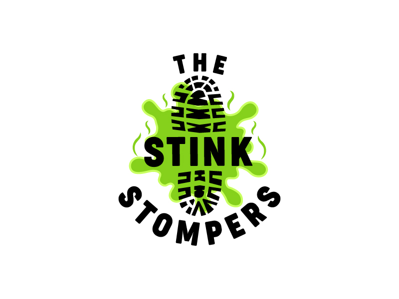 THE STINK STOMPERS logo design by Marzuan
