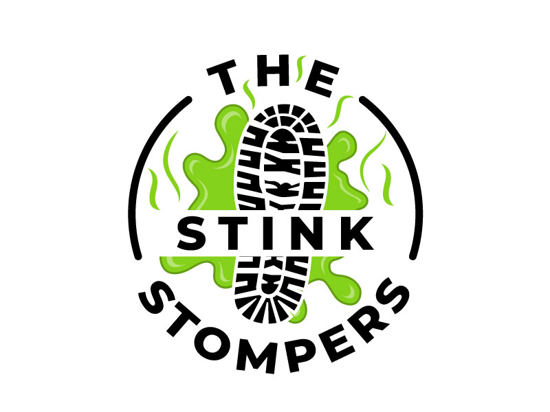 THE STINK STOMPERS logo design by subrata