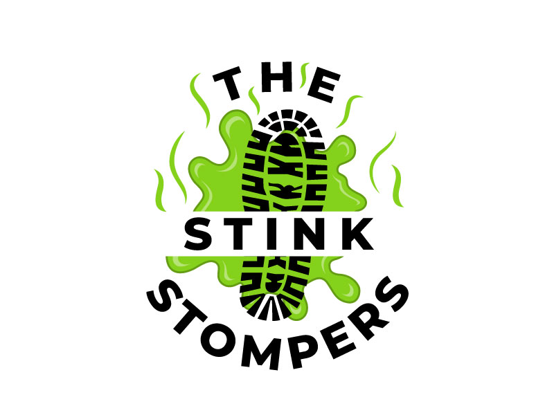 THE STINK STOMPERS logo design by subrata