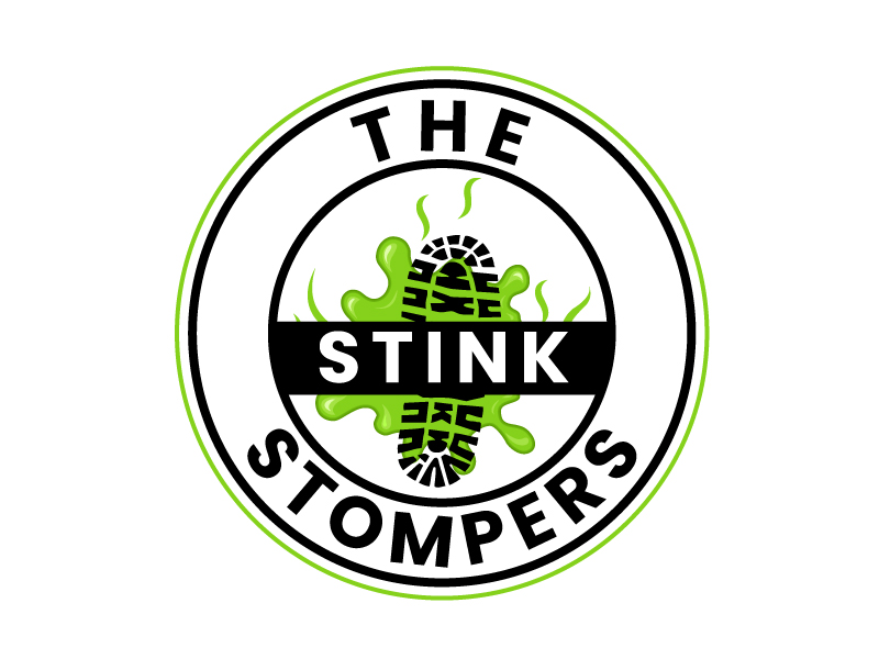 THE STINK STOMPERS logo design by Vins