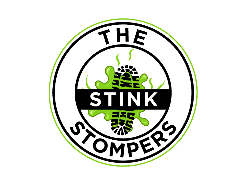 THE STINK STOMPERS logo design by Vins