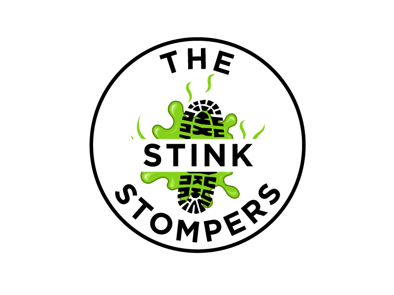 THE STINK STOMPERS logo design by Vins