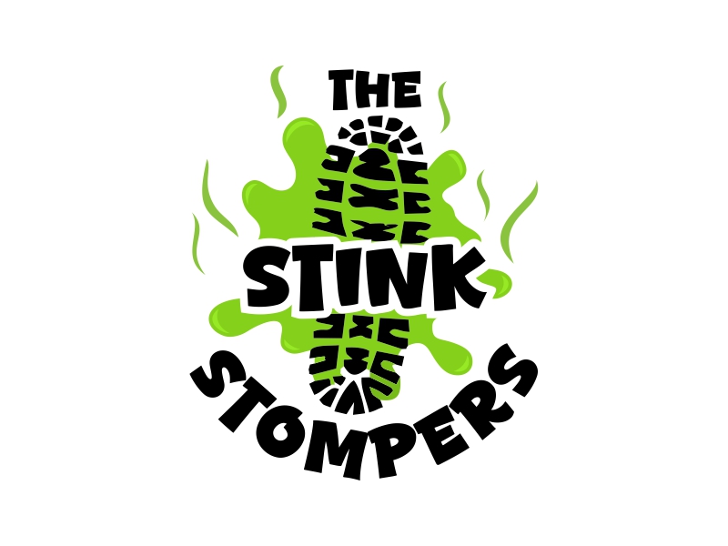THE STINK STOMPERS logo design by ekitessar