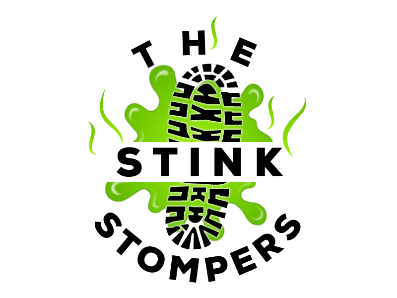 THE STINK STOMPERS logo design by USDOT