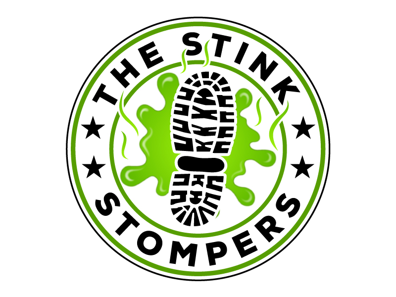 THE STINK STOMPERS logo design by USDOT