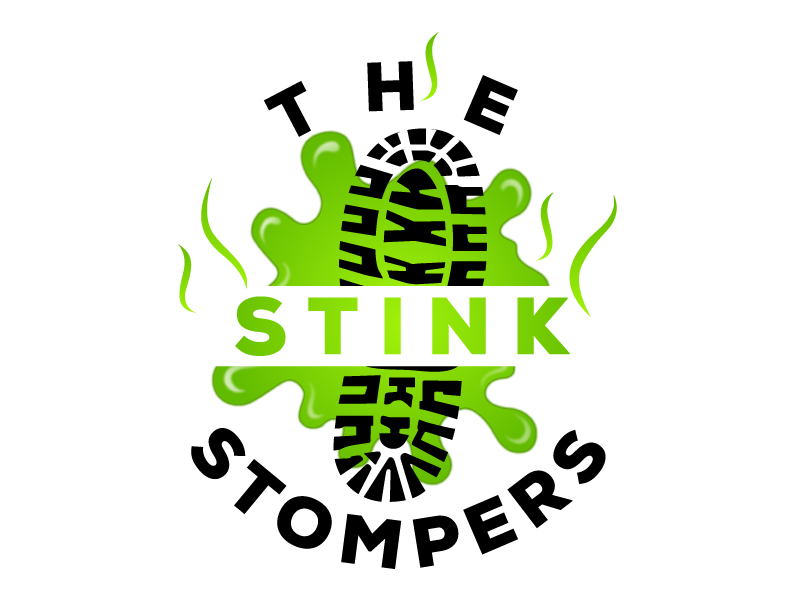 THE STINK STOMPERS logo design by USDOT