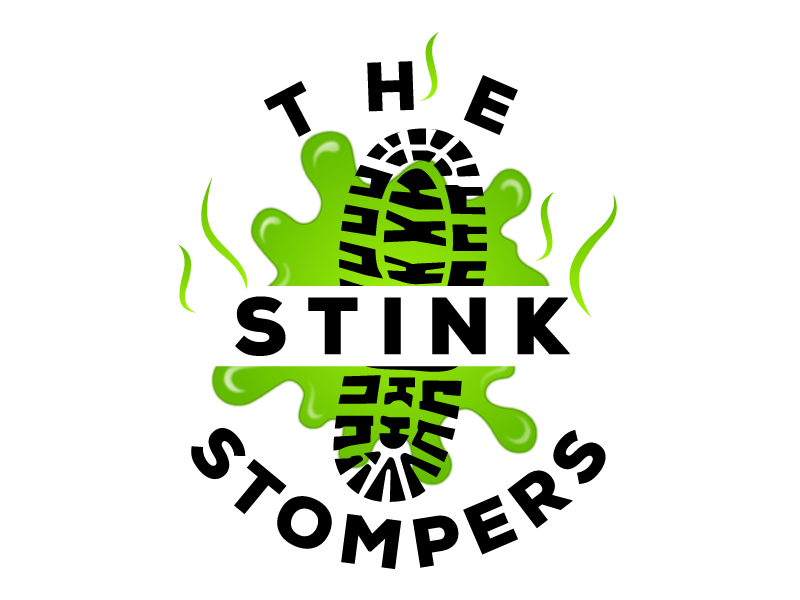 THE STINK STOMPERS logo design by USDOT