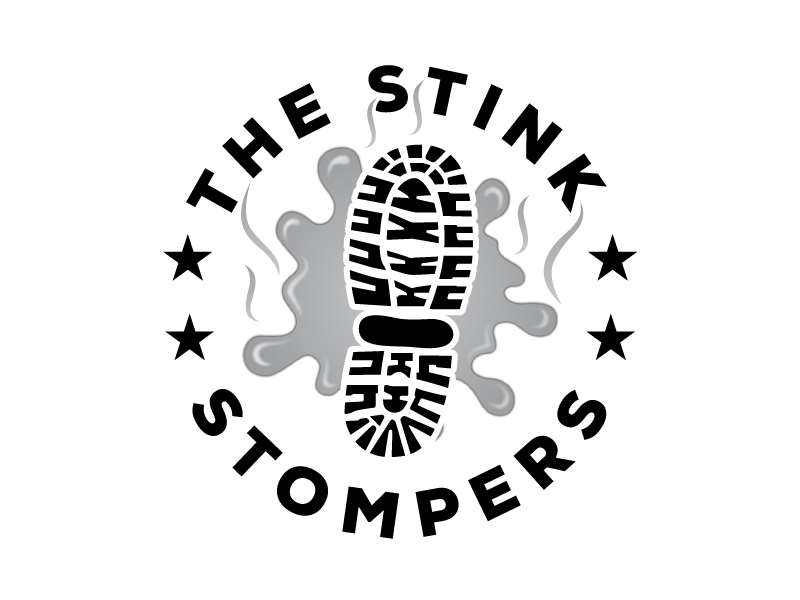 THE STINK STOMPERS logo design by USDOT