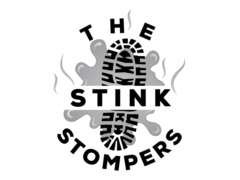 THE STINK STOMPERS logo design by USDOT