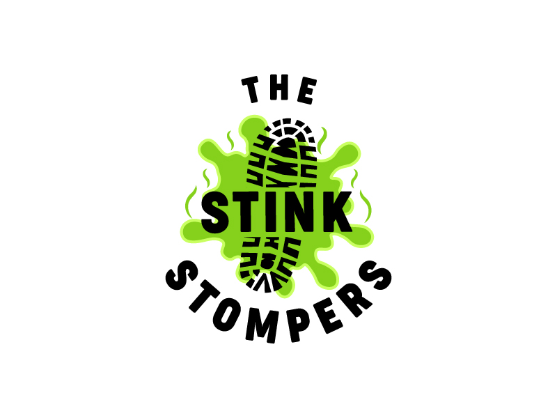 THE STINK STOMPERS logo design by Marzuan