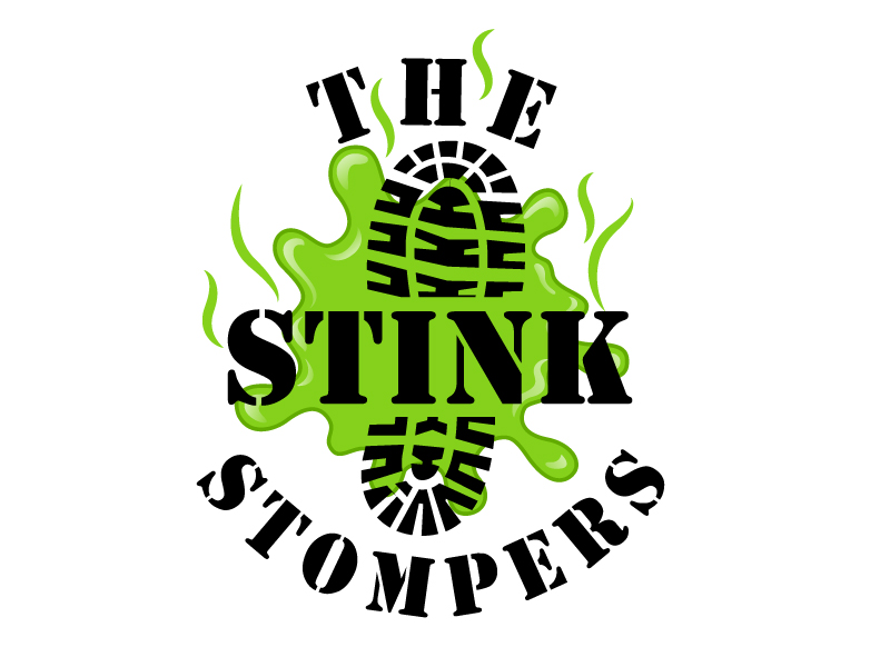 THE STINK STOMPERS logo design by jaize