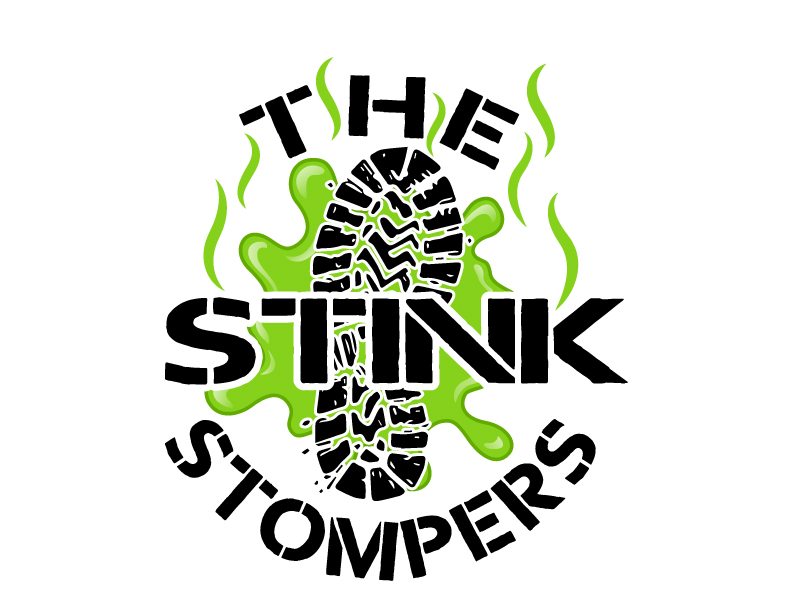 THE STINK STOMPERS logo design by jaize