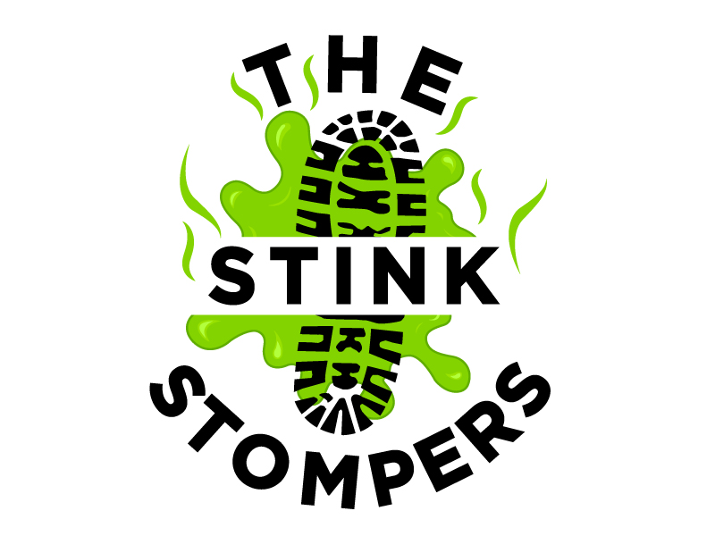 THE STINK STOMPERS logo design by PRN123