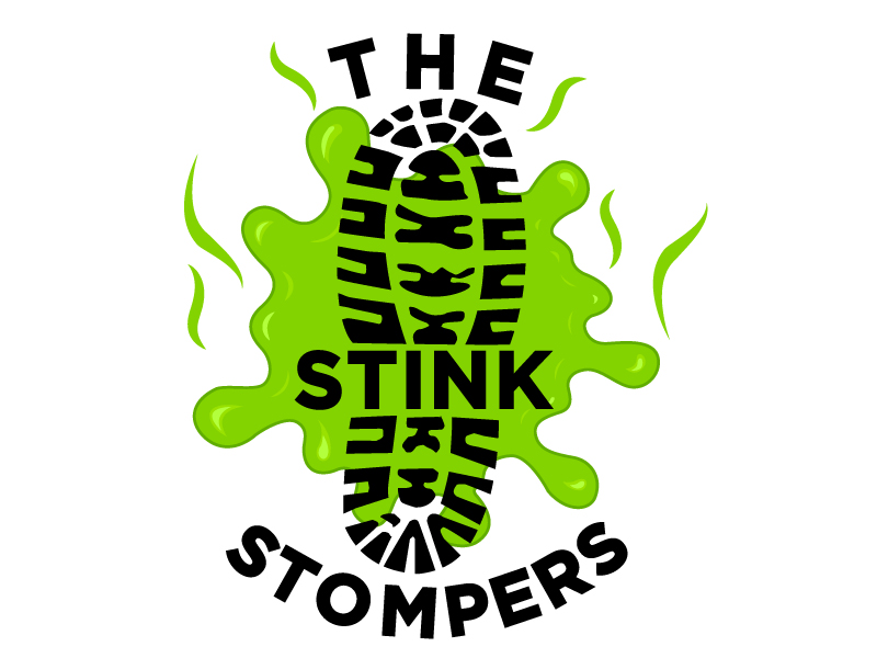 THE STINK STOMPERS logo design by PRN123
