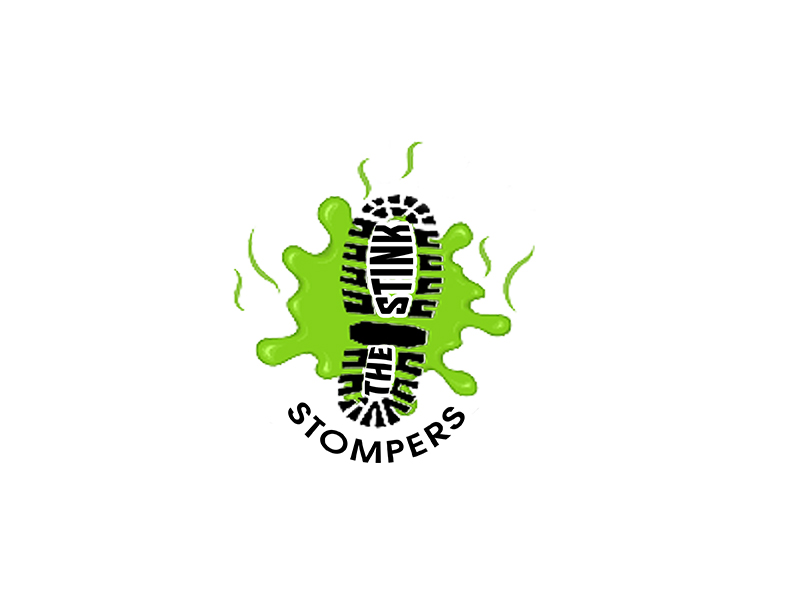 THE STINK STOMPERS logo design by DADA007