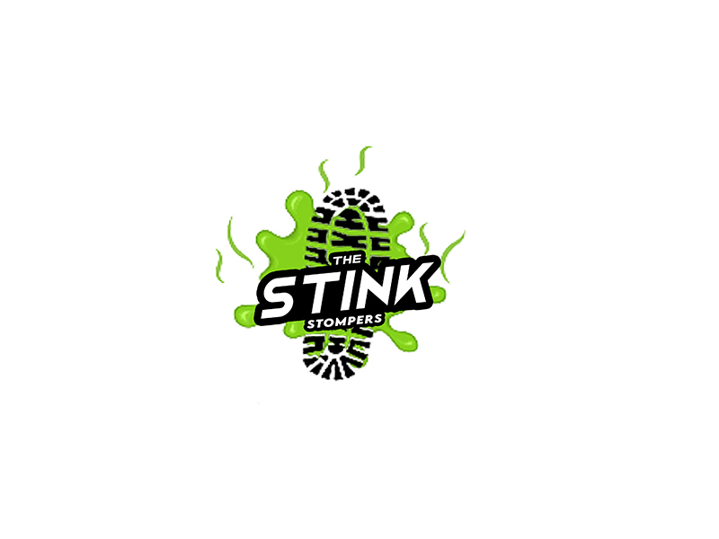 THE STINK STOMPERS logo design by DADA007