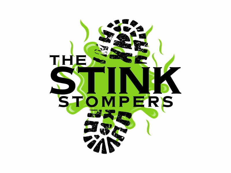 THE STINK STOMPERS logo design by qqdesigns