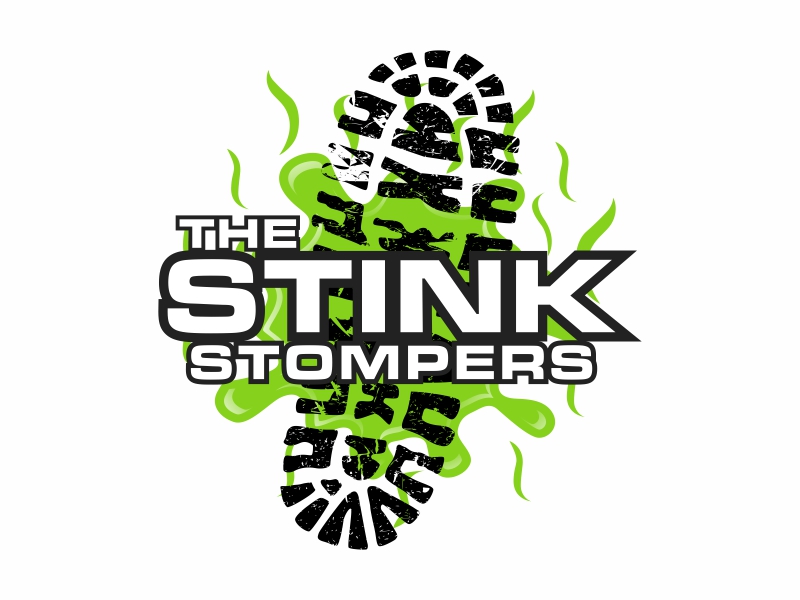 THE STINK STOMPERS logo design by qqdesigns