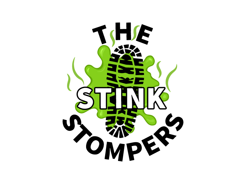 THE STINK STOMPERS logo design by Assassins