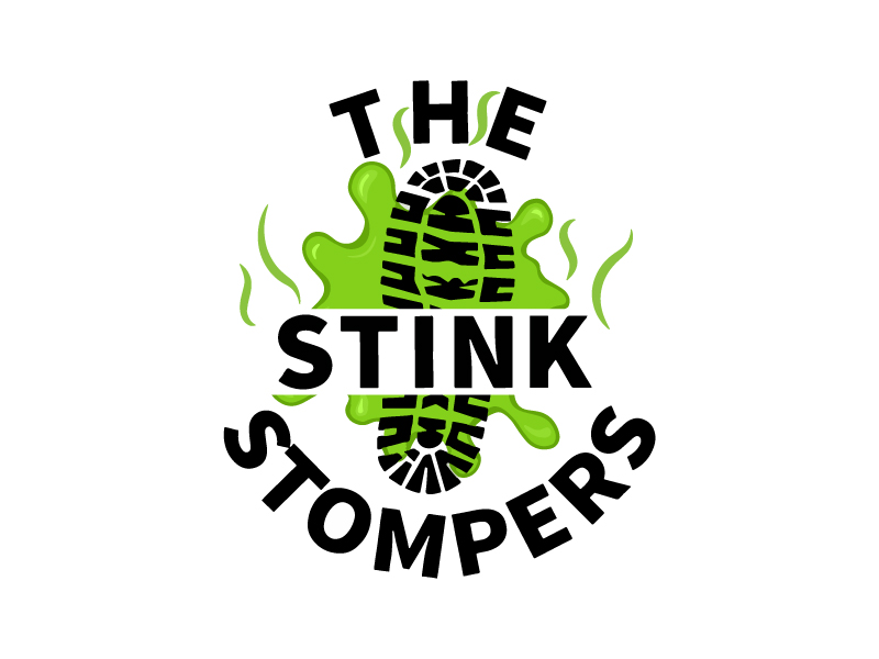 THE STINK STOMPERS logo design by Assassins
