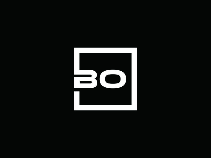 BO logo design by ozenkgraphic
