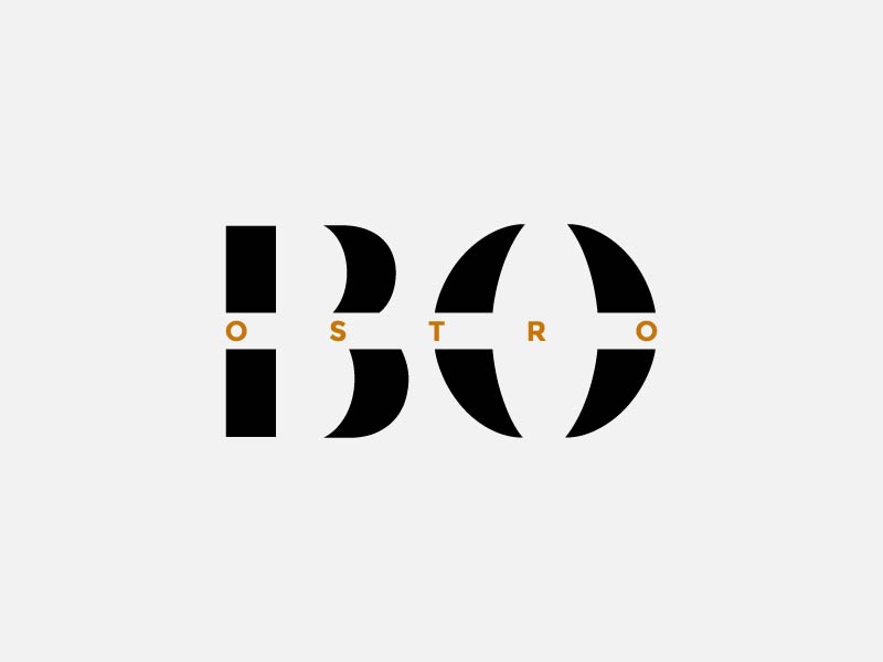 BO logo design by Osama Salem