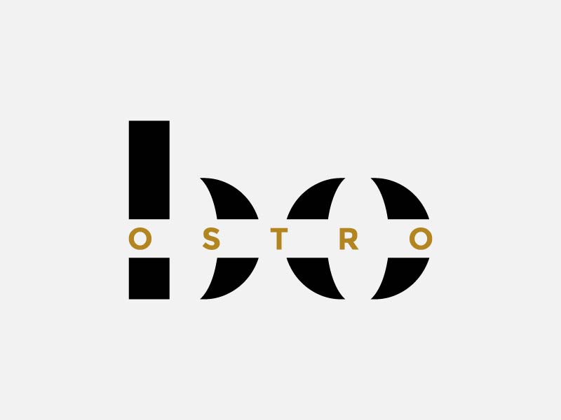 BO logo design by Osama Salem