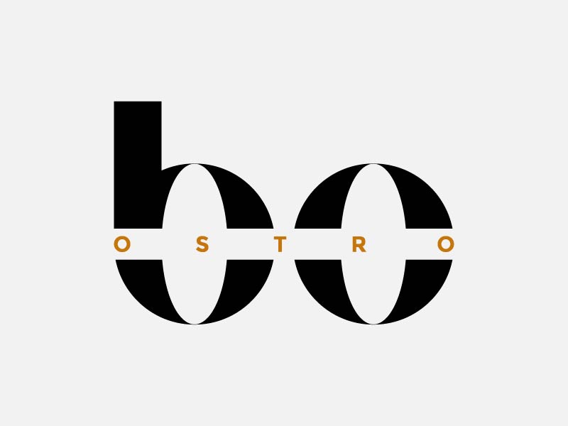 BO logo design by Osama Salem