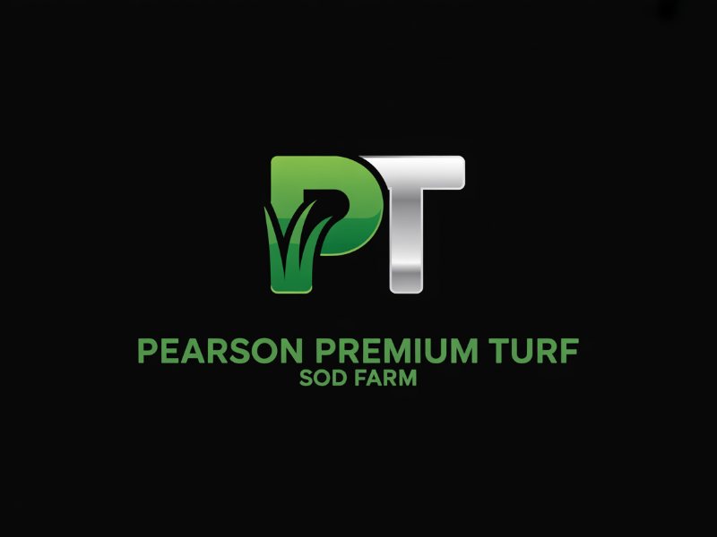 Pearson Premium Turf logo design by Octavino