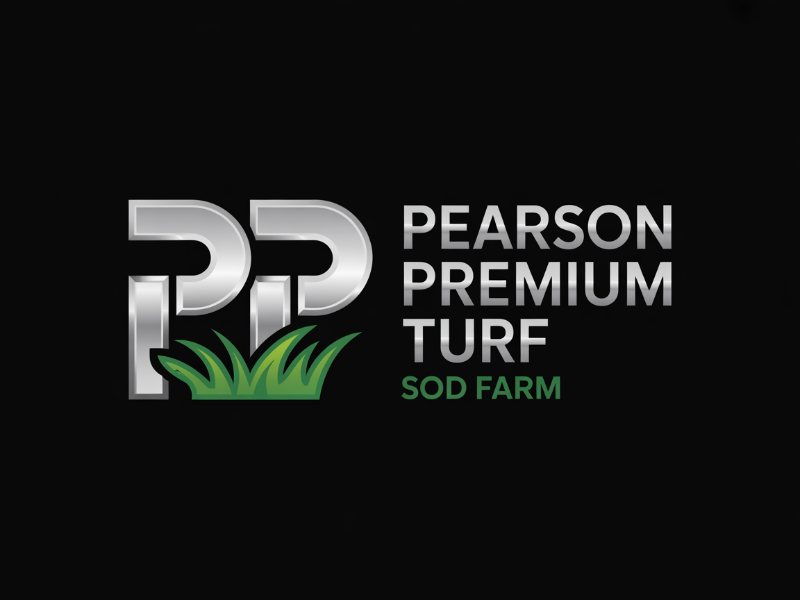 Pearson Premium Turf logo design by Octavino