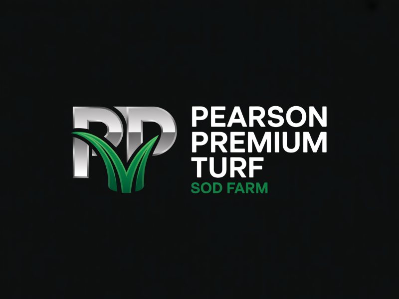 Pearson Premium Turf logo design by Octavino