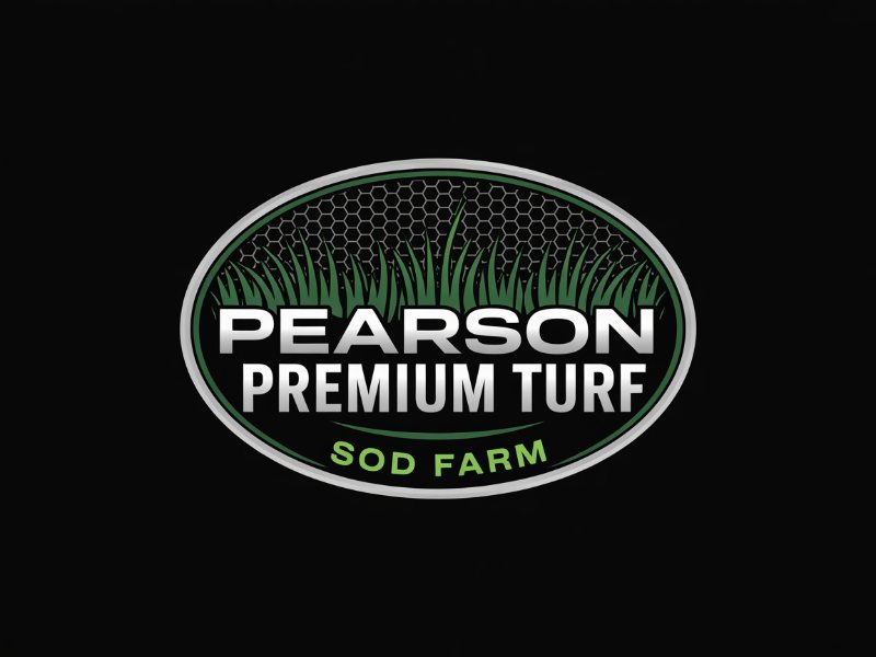 Pearson Premium Turf logo design by Octavino