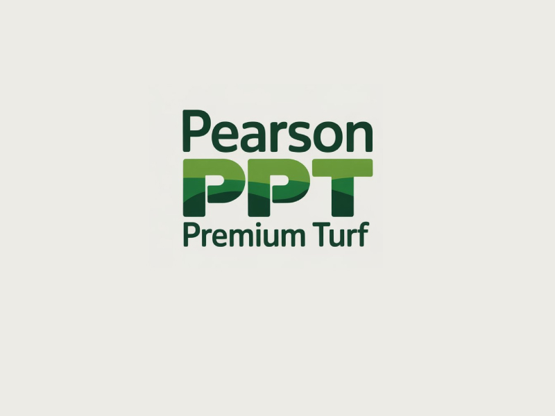 Pearson Premium Turf logo design by Poki