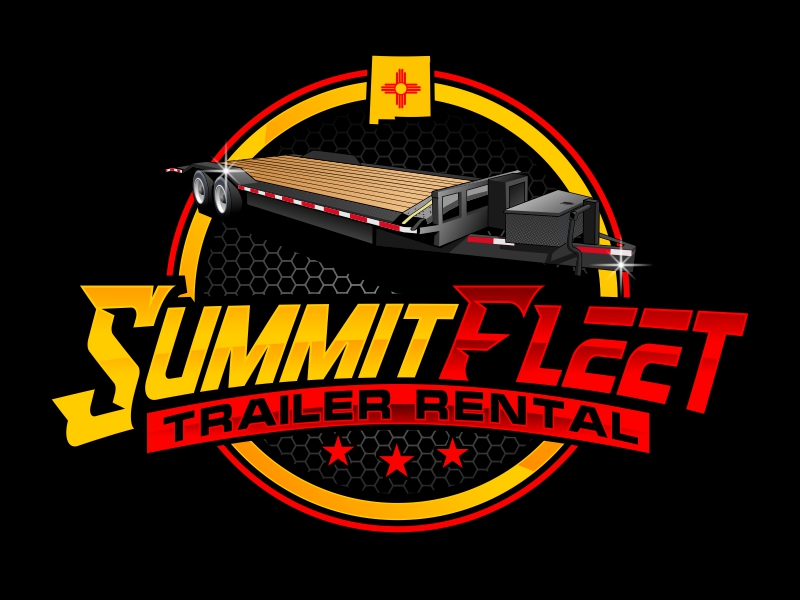 Summit Fleet Trailer Rentals logo design by rizuki