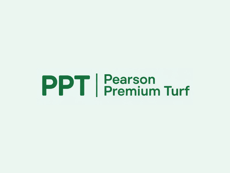 Pearson Premium Turf logo design by Poki