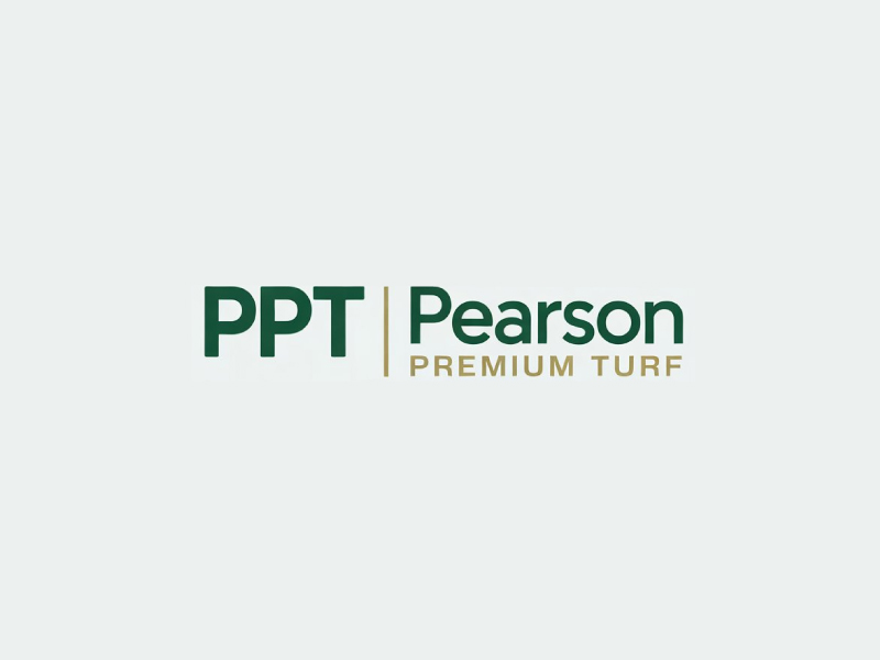 Pearson Premium Turf logo design by Poki