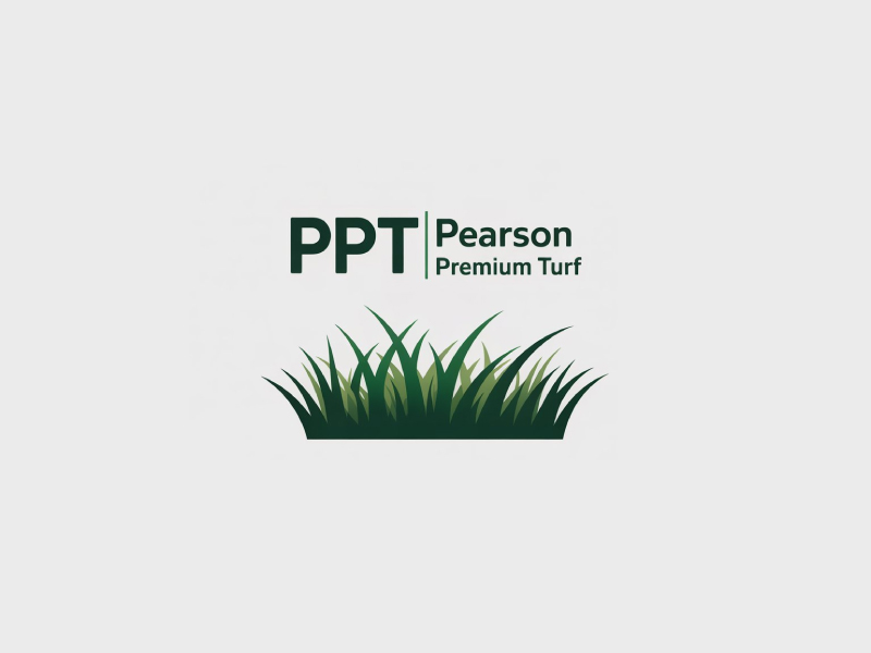 Pearson Premium Turf logo design by Poki