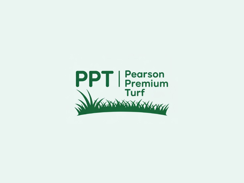 Pearson Premium Turf logo design by Poki