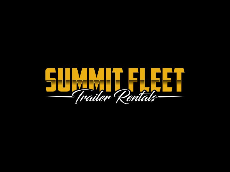 Summit Fleet Trailer Rentals logo design by luckyprasetyo