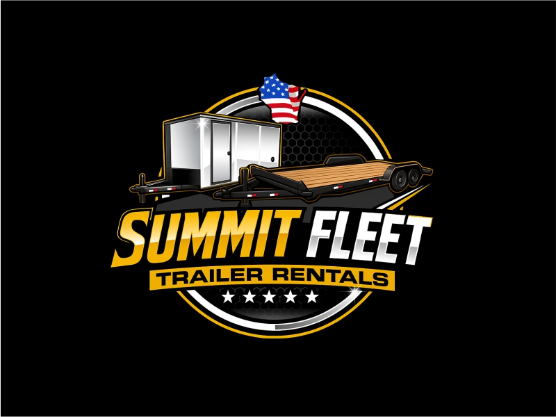 Summit Fleet Trailer Rentals logo design by Girly