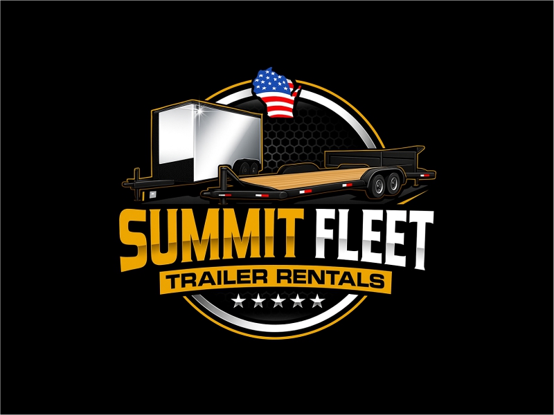 Summit Fleet Trailer Rentals logo design by Girly