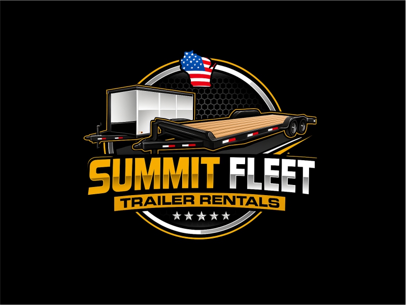 Summit Fleet Trailer Rentals logo design by Girly