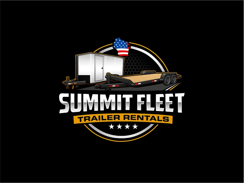 Summit Fleet Trailer Rentals logo design by Girly