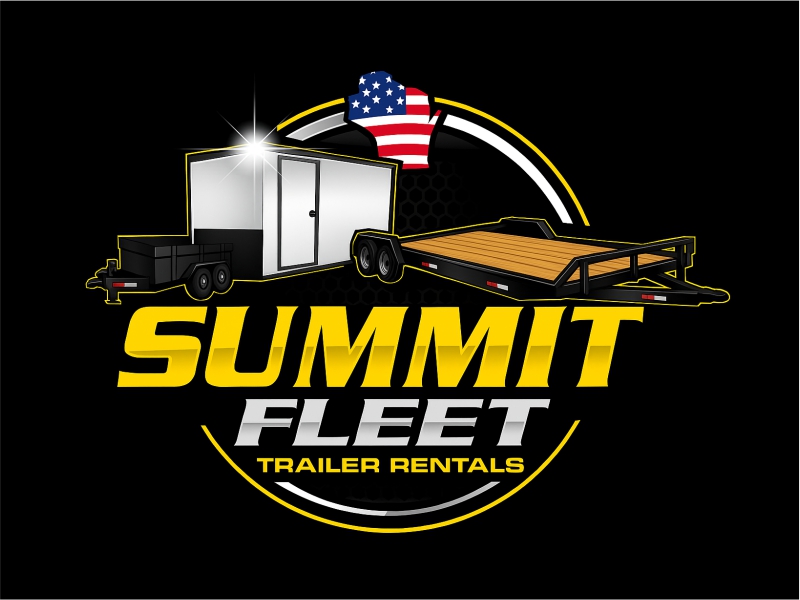 Summit Fleet Trailer Rentals logo design by Girly