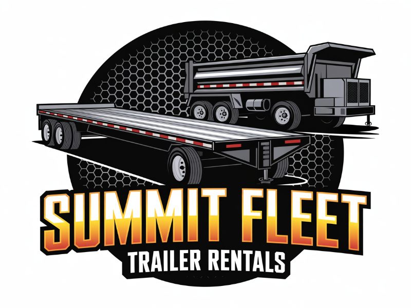 Summit Fleet Trailer Rentals logo design by XenaArt