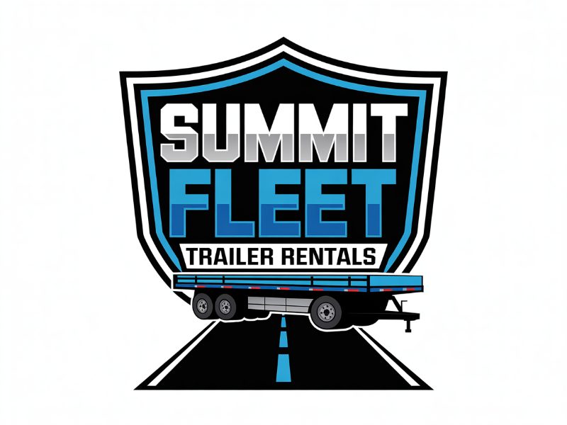 Summit Fleet Trailer Rentals logo design by XenaArt