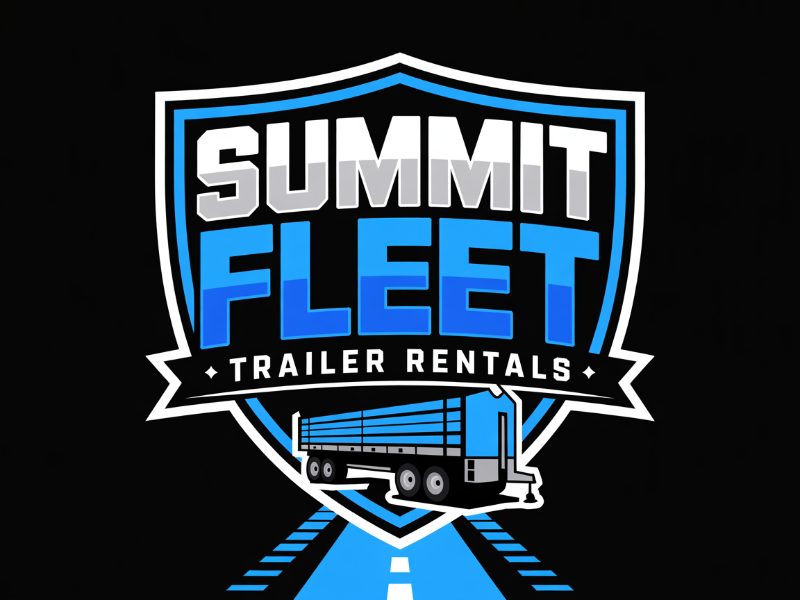 Summit Fleet Trailer Rentals logo design by XenaArt