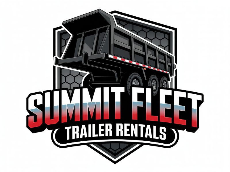 Summit Fleet Trailer Rentals logo design by Octavino